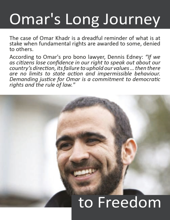 Omar Khadr TIFF Toronto Handout.indd